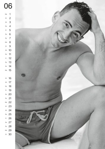 Akt férfi naptár - 2026