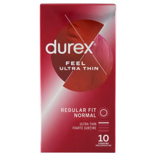 Durex Feel Ultra Thin - ultra élethű óvszer (10 db)