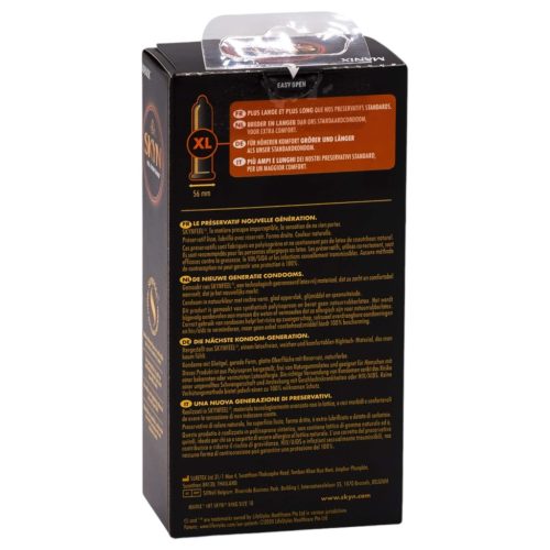 Manix SKYN - XXL latexmentes óvszer (10 db)