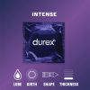 Durex Intense - bordázott és pontozott óvszer (10 db)