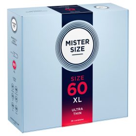 Mister Size vékony óvszer - 60 mm (36 db)