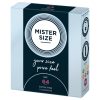 Mister Size - vékony óvszer, extra nagy méret (64 mm, 3 db)