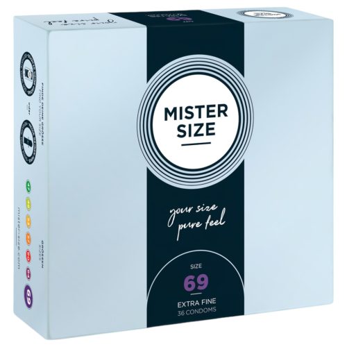 Mister Size vékony óvszer - 69 mm (36 db)