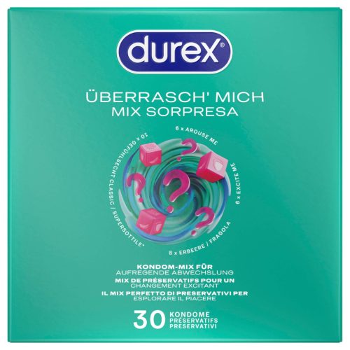 Durex Surprise Me - óvszer csomag (30 db)