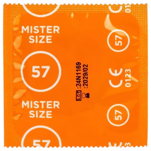 Mister Size óvszer Tesztcsomag Péniszmérővel - 3 db