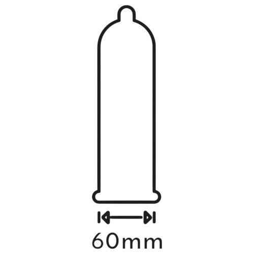 Secura Padlizsán - extra nagy óvszer - 60 mm (48 db)