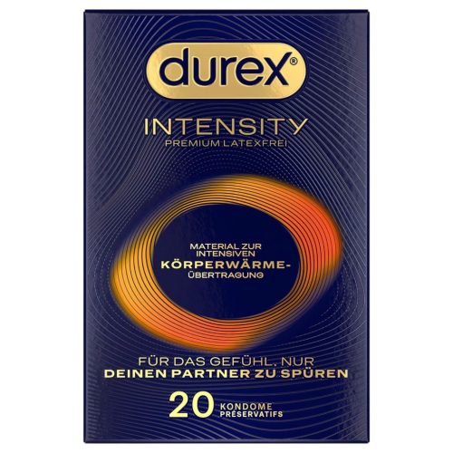 Durex Intensity - vékony, latexmentes óvszer (20 db)