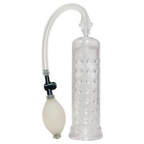 You2Toys Crystal - átlátszó, kézi vákuumos péniszpumpa