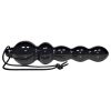 You2Toys Black Jack - gyöngyös anál dildó (fekete)