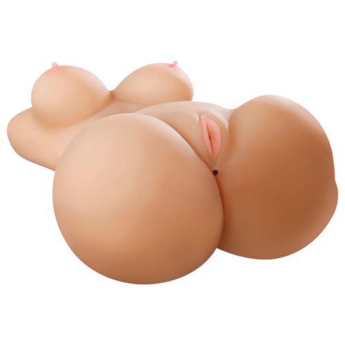 Mega Fuck Slut - realisztikus női test maszturbátor (testszínű)