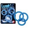 You2Toys - Lust péniszgyűrű trió (kék)