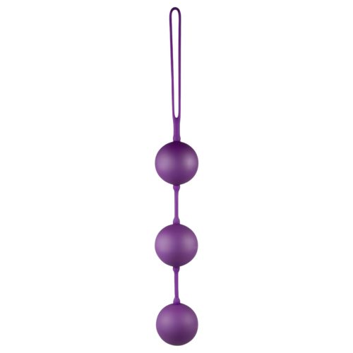 You2Toys - velvet lila, tripla gésagolyó