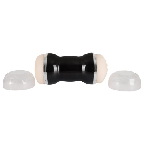 You2Toys - Pussy and Ass - dupla maszturbátor férfiaknak (fekete)