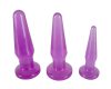 You2Toys - Anál tréning plug szett - 3 db (lila)