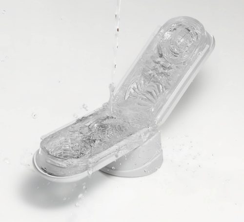 TENGA Flip Zero - szuper-maszturbátor férfiaknak (fehér)