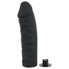 You2Toys - Silicone Strap-On - felcsatolható dildó (fekete)