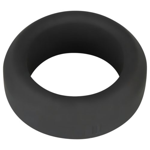 Black Velvets - vastagfalú péniszgyűrű (2,6 cm, fekete)