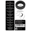 Black Velvets - vastagfalú péniszgyűrű (3,2 cm, fekete)