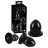 You2Toys - Stretching Plug Kit - anál plug szett - 3 db (fekete)