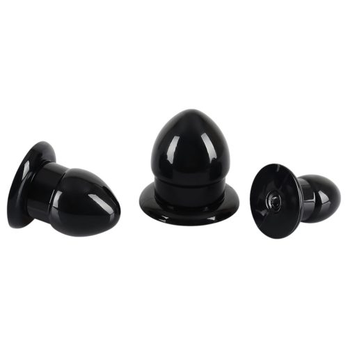 You2Toys - Stretching Plug Kit - anál plug szett - 3 db (fekete)