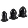 You2Toys - Stretching Plug Kit - anál plug szett - 3 db (fekete)
