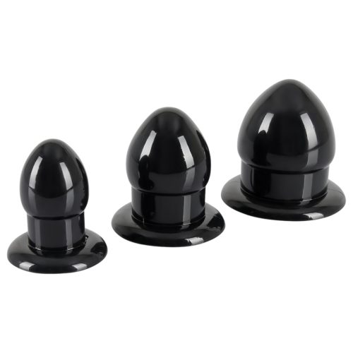 You2Toys - Stretching Plug Kit - anál plug szett - 3 db (fekete)