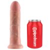 King Cock Strap-on 8 - felcsatolható dildó (natúr)