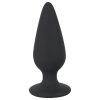 Black Velvets Heavy - 40 g-os anál plug (fekete)