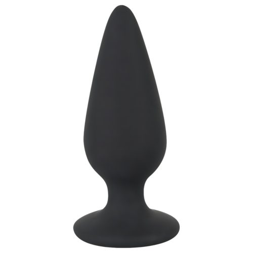 Black Velvets Heavy - 40 g-os anál plug (fekete)