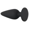 Black Velvets Heavy - 40 g-os anál plug (fekete)