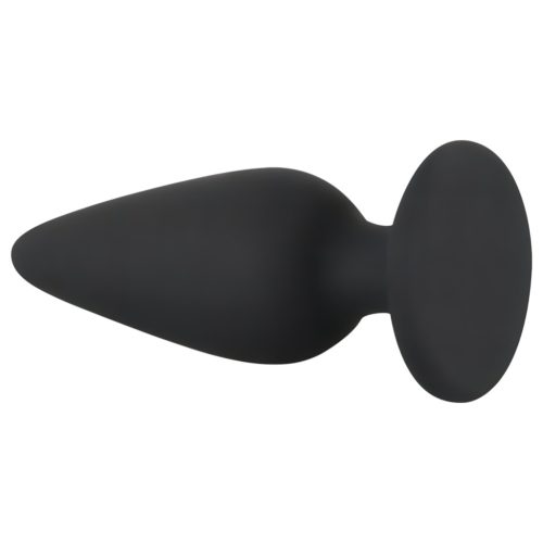 Black Velvets Heavy - 40 g-os anál plug (fekete)
