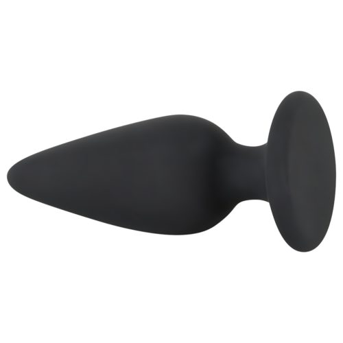 Black Velvets Heavy - 75 g-os anál plug (fekete)