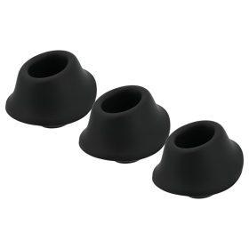 Womanizer Premium M - pótszívóharang szett (fekete, 3 db)