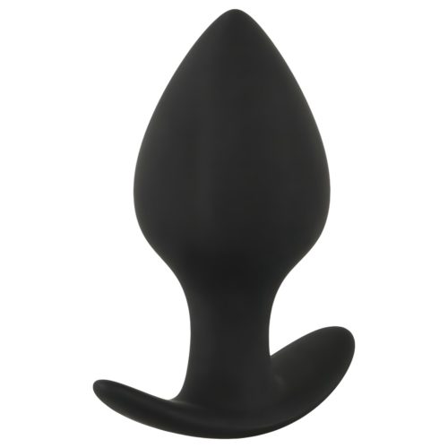 Black Velvets - szilikon anál plug szett (3 részes, fekete)