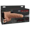 Pipedream Fetish Strap-On 7,5 - felcsatolható, spriccelő dildó (natúr)