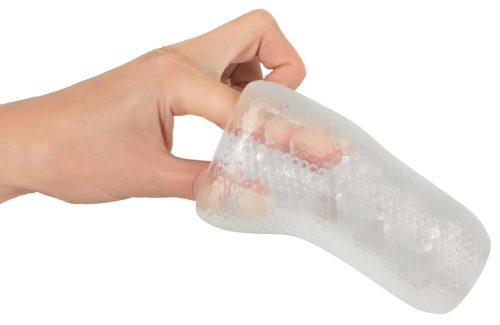 STROKER Speed - műpopsi maszturbátor (átlátszó)