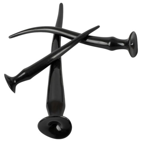 You2Toys - extra hosszú anál plug szett (3 részes, fekete)