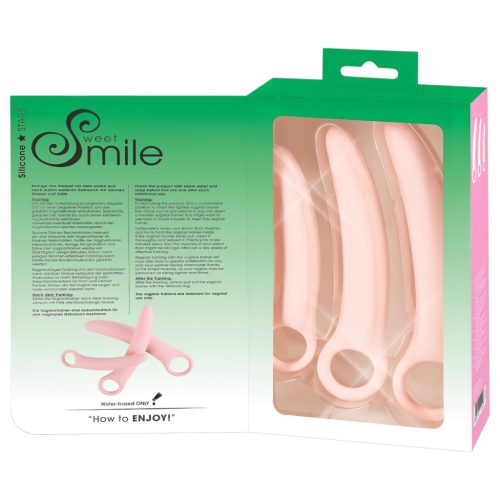 Smile Vaginal Trainers – Vaginális Tréner Szett 3 Méretben (Medencefenék Erősítő)