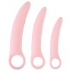 SMILE - Vaginal Trainers - dildó szett - rózsaszín (3 részes)
