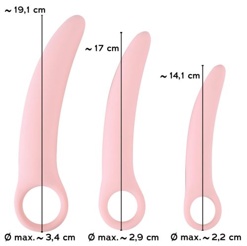 Smile Vaginal Trainers – Vaginális Tréner Szett 3 Méretben (Medencefenék Erősítő)