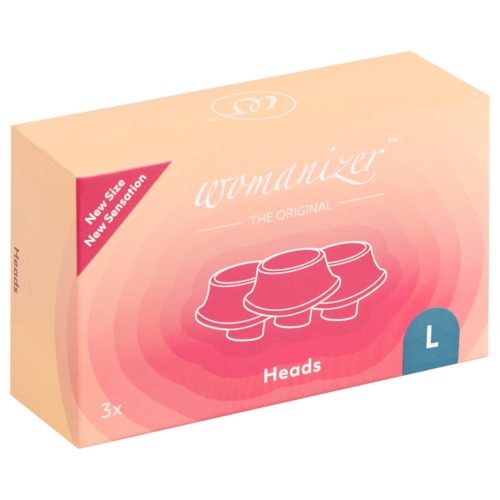 Womanizer L - pótszívóharang szett - kék (3 db) - nagy
