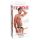 Pipedream Fetish Strap-On 8 - felcsatolható üreges vibrátor (testszínű)