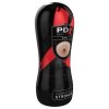 PDX Elite - vibrációs popsi maszturbátor (natúr)