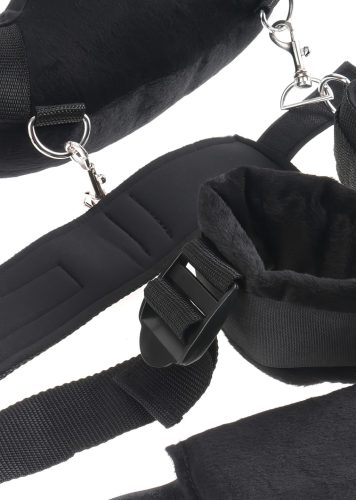 Pipedream - Fetish Position Master - BDSM kötözőszett (fekete)