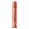 Pipedream - X-TENSION Perfect 3 - élethű péniszköpeny (22,8 cm, natúr)