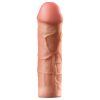 Pipedream - X-TENSION Mega 2 - élethű péniszköpeny (20,3 cm, natúr)