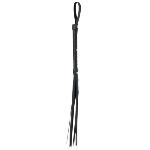 Pipedream - Fetish Fantasy Deluxe Cat-O-Nine - fekete korbács (65cm)