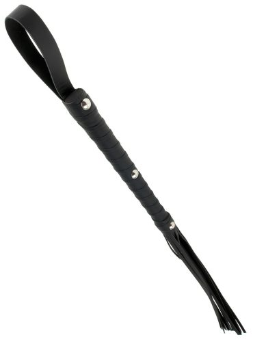 Pipedream - Fetish Fantasy Deluxe Cat-O-Nine - fekete korbács (65cm)