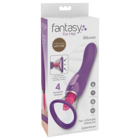   Pipedream Fantasy - akkus 3in1 nyelves csiklóizgató vibrátor (lila)