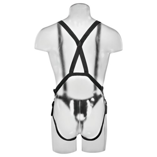 King Cock Strap-on 10 - üreges felcsatolható dildó 25 cm